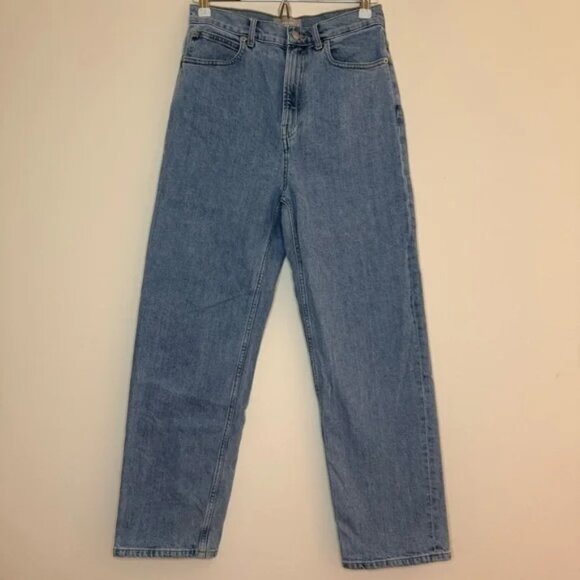 EVERLANE The Way High Light Wash Jeans Size 27 Regular - Picture 2 of 10